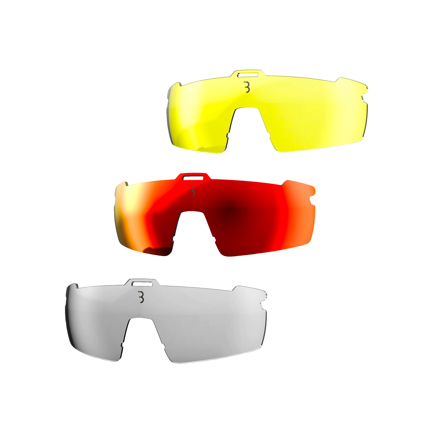 Очки солнцезащитные BBB Avenger Metal Red/MLC Red + Yellow + Clear
