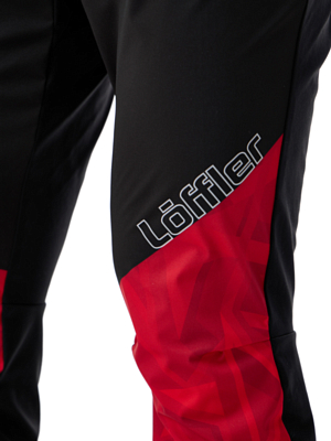 Брюки беговые Loeffler Worldcup 23 Vtx Red