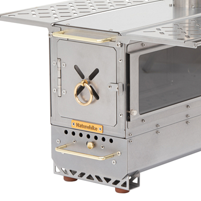 Печка Naturehike Icefield Ranger Desktop Firewood Stove Silver