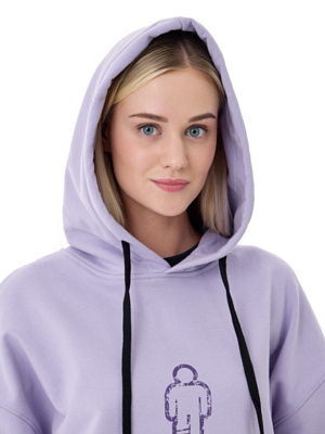 Толстовка ROMP Crack Hoodie Lavender