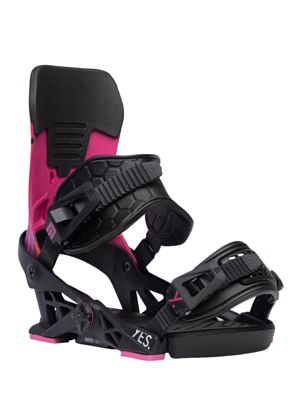 Сноуборд крепления NOW Yes Collab Black/Pink