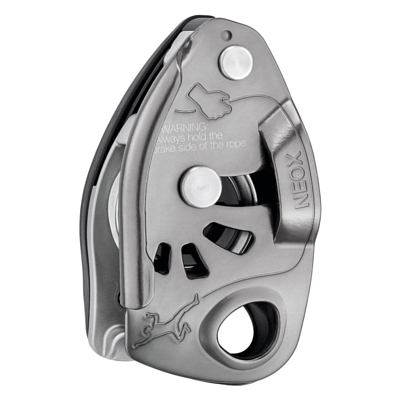 Страховочно-спусковое устройство PETZL Neox Gray