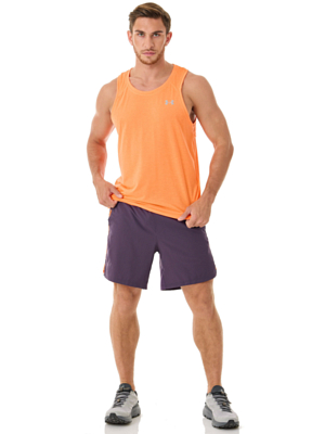 Майка беговая Under Armour Streaker Orange Blast