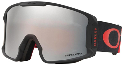 Oakley Line miner Harlaut SIG Shredbot Red Black Prizm Snow Black Iridium 13600