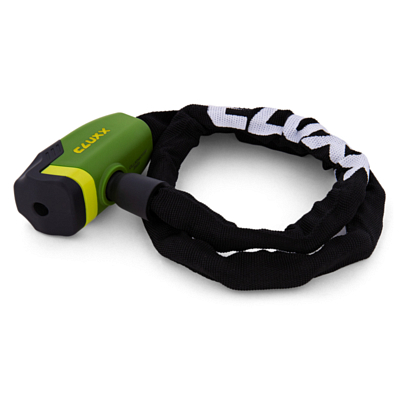 Замок велосипедный CLUXX Keeper 85K Green/Black