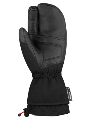 Варежки-лобстеры REUSCH Down Spirit GTX Black/Silver