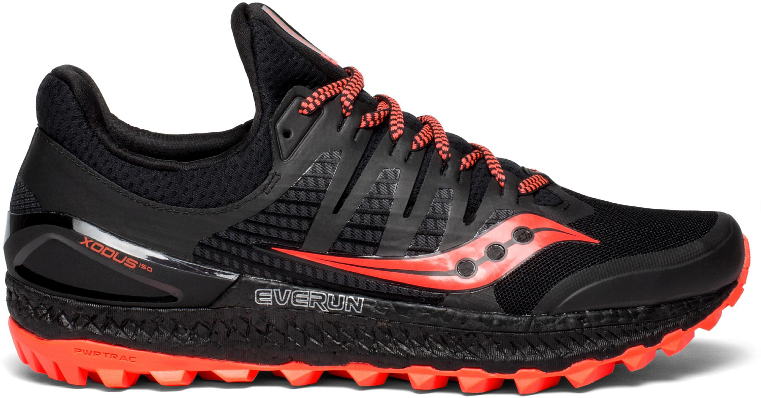 Беговые кроссовки Saucony 2018-19 XODUS ISO 3 Black / ViziRed