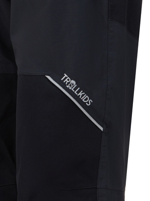 Брюки Trollkids Lofoten Rain Black