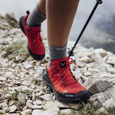 Ботинки Salewa Pedroc Ptx W Alloy/Syrah