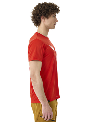 Футболка Salewa Solid Logo Dry Flame