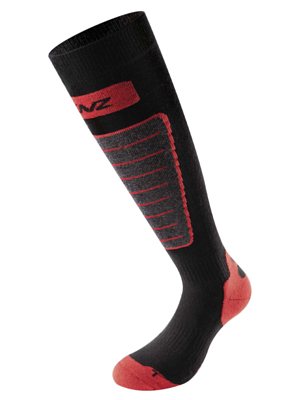 Носки LENZ Skiing 1.0 Black/Grey/Red