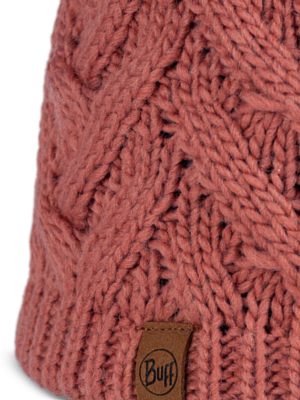 Шапка Buff Knitted & Fleece Band Caryn Crimson
