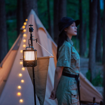 Фонарь кемпинговый Flextail Villa Lantern Black