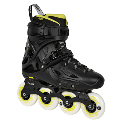 Роликовые коньки Powerslide Imperial One 80 Black/Yellow
