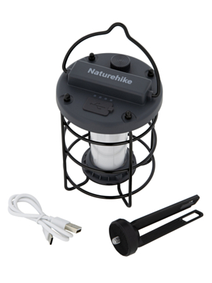 Фонарь кемпинговый Naturehike Outdoor Camping Lamp Black