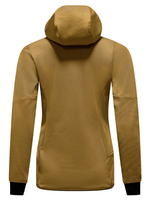 Флисовая куртка Salewa Sella Crevasse Hooded Golden Brown