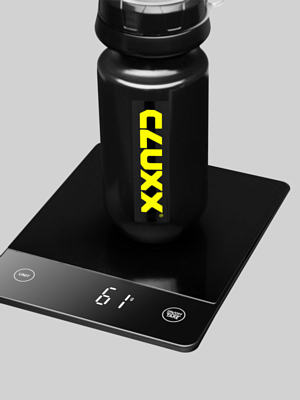 Фляга CLUXX Ergo 550 Fast Flow Black/Black