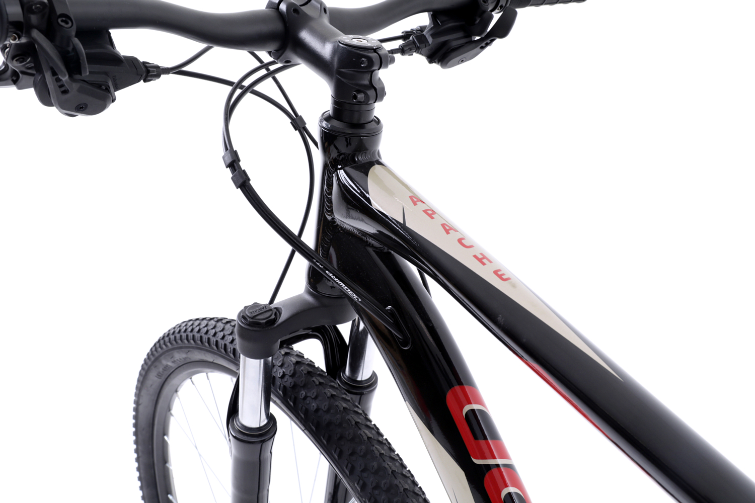 Велосипед Forward Apache 29 2.0 Disc 2021 Черный/Красный