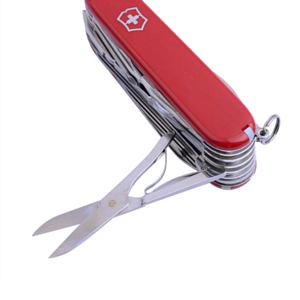 Нож Victorinox Swiss Champ, 91 мм, 33 функции Полупрозрачный Красный