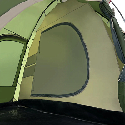 Палатка кемпинговая BTrace Dome 4 Зеленый