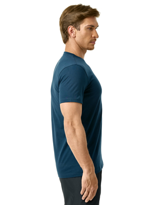 Футболка беговая Asics Chest Logo French Blue/White