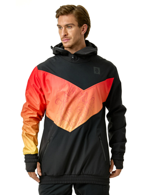Куртка горнолыжная MAJESTY Shadow Black/Red