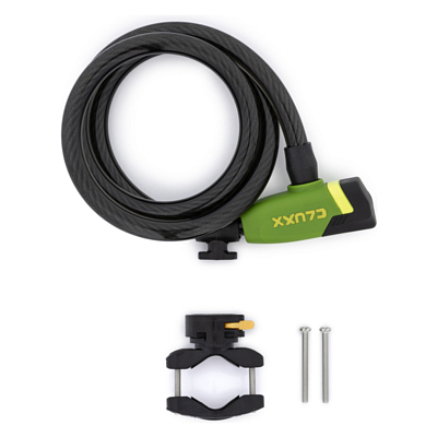 Замок велосипедный CLUXX Gardia 1200K Green/Black