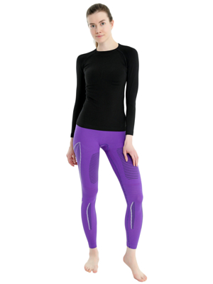 Кальсоны Accapi Synergy Trousers W Purple Fluo White