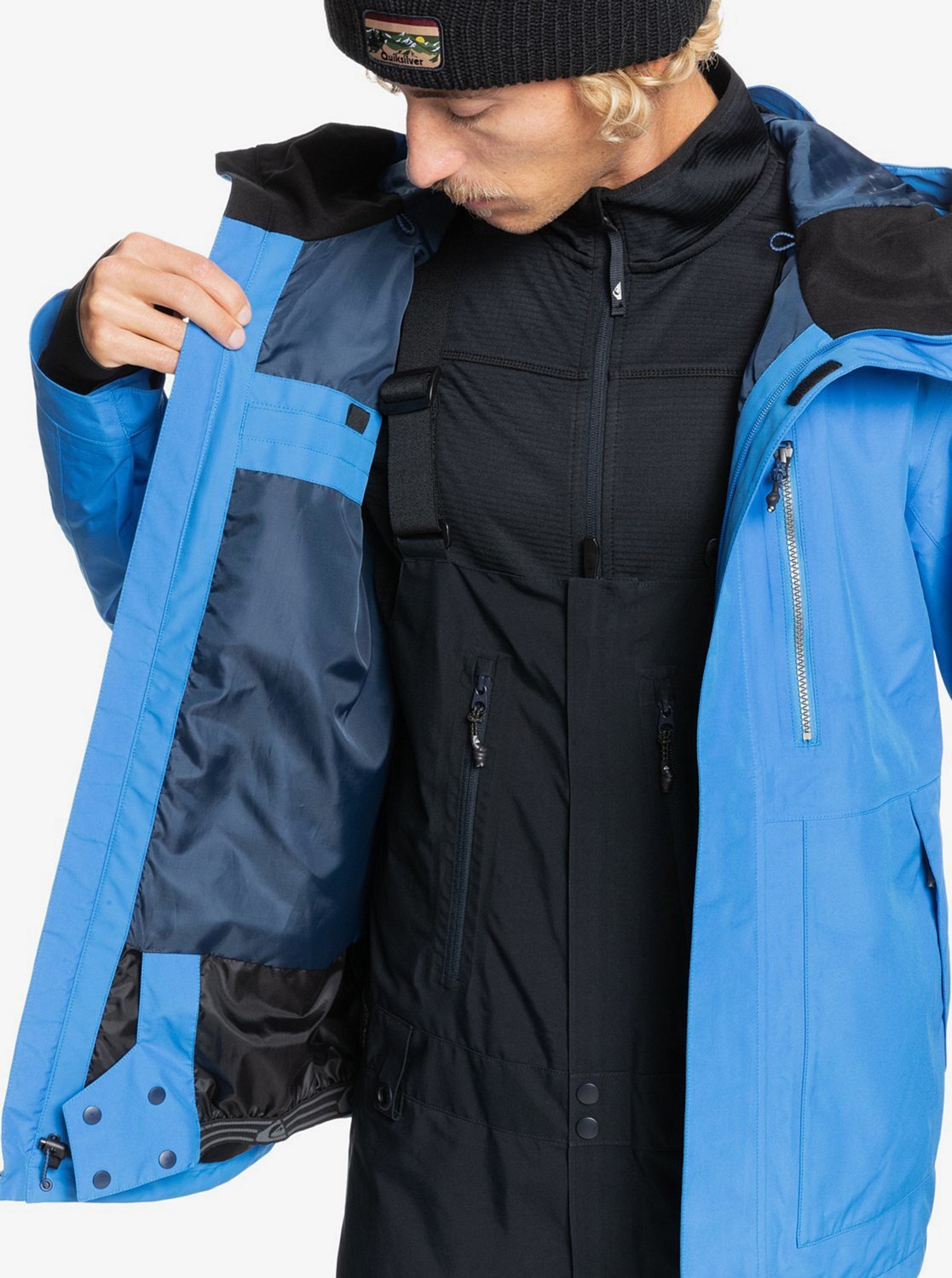 Парка сноубордическая Quiksilver Mission Gore-Tex® Snow Jacket French Blue