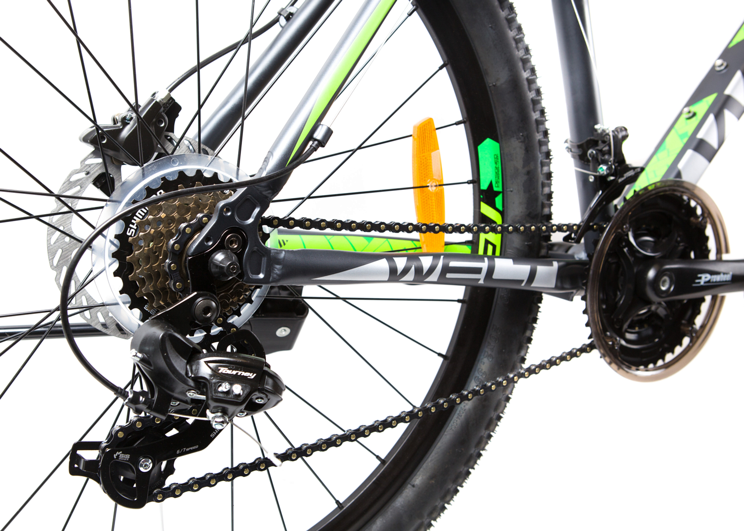 Велосипед Welt Ridge 1.0 HD 2019 matt dark grey/green