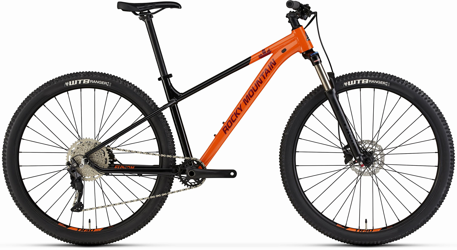 Велосипед Rocky Mountain Fusion 30 C2 2021 Black/Orange