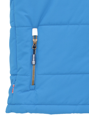Жилет Trollkids Narvik XT Azure Blue/Bronze