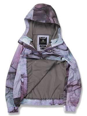 Куртка-анорак сноубордическая Volcom Sinter Bonded Stretch Glacier Ink