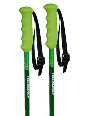 Горнолыжные палки KOMPERDELL Alpine universal Evergreen 14mm