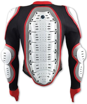 Защитная куртка NIDECKER 2018-19 Predator safety jacket white/red