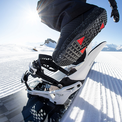 Крепления для сноуборда NIDECKER LT Supermatic White