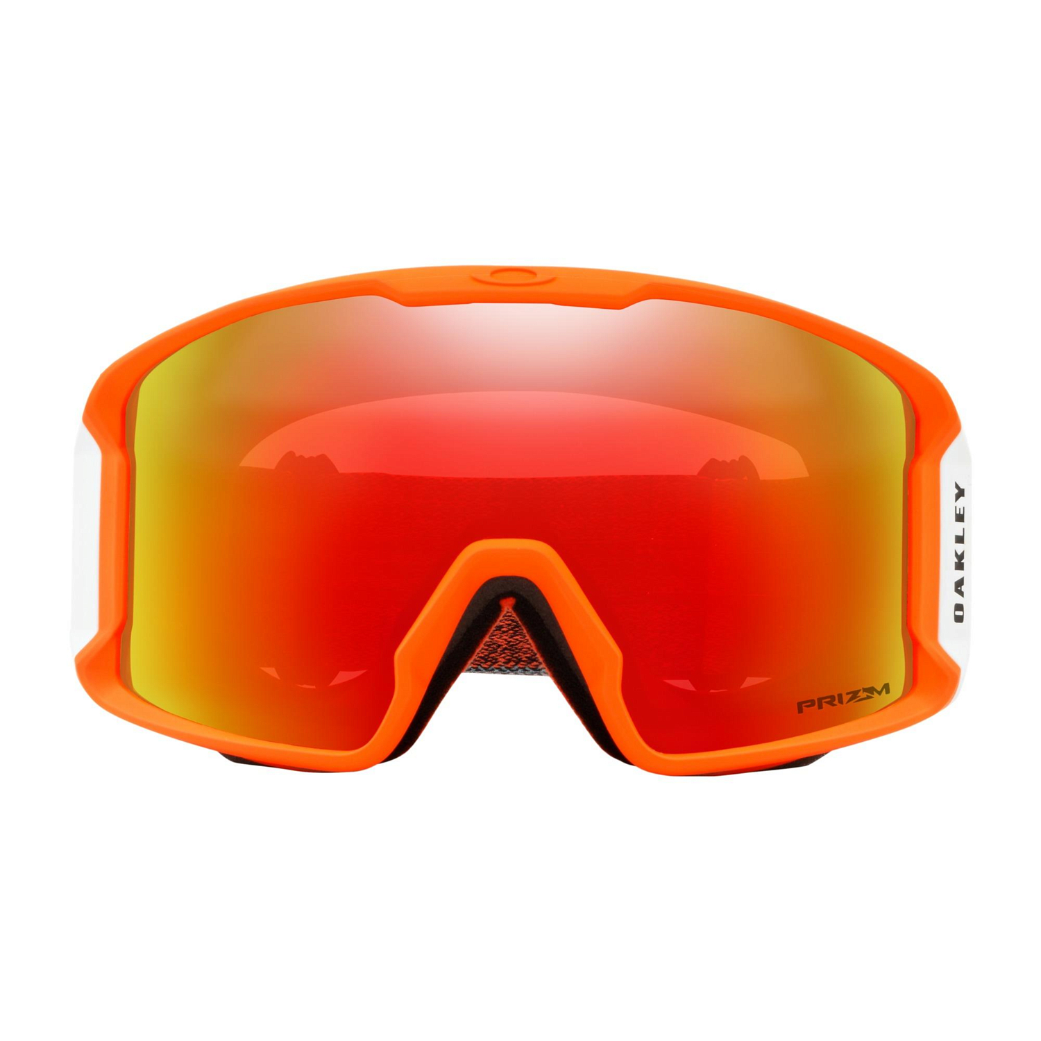 Очки горнолыжные Oakley Line miner Mystic Flow Neon Orange/Prizm Snow Torch Iridium