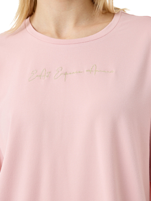 Футболка EA7 Emporio Armani Train Core Relax W Tee SS Silver Pink