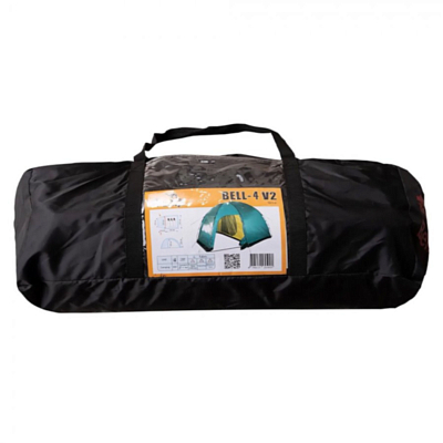 Палатка кемпинговая Tramp Bell 4 (V2) Green