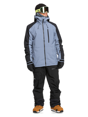 Куртка сноубордическая Quiksilver Mission Block Flint Stone