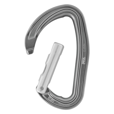 Карабин PETZL Djinn с прямой защелкой Gray