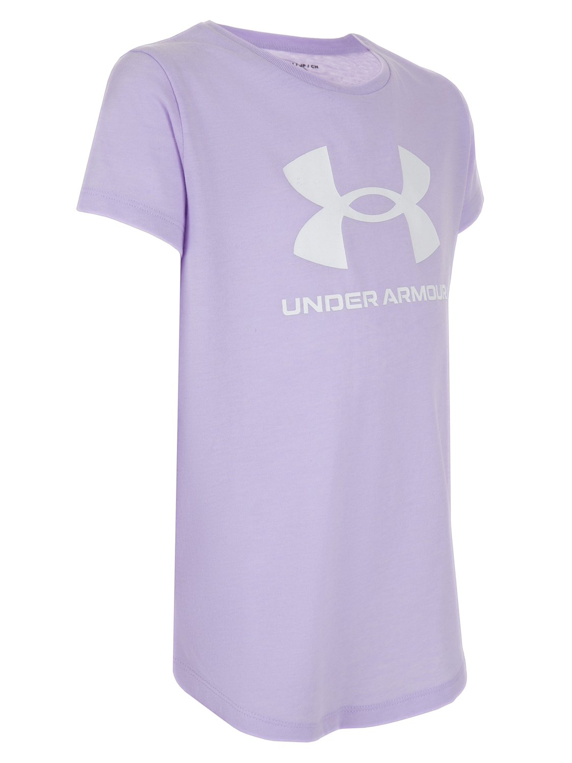 Футболка беговая Under Armour Sportstyle Logo Purple