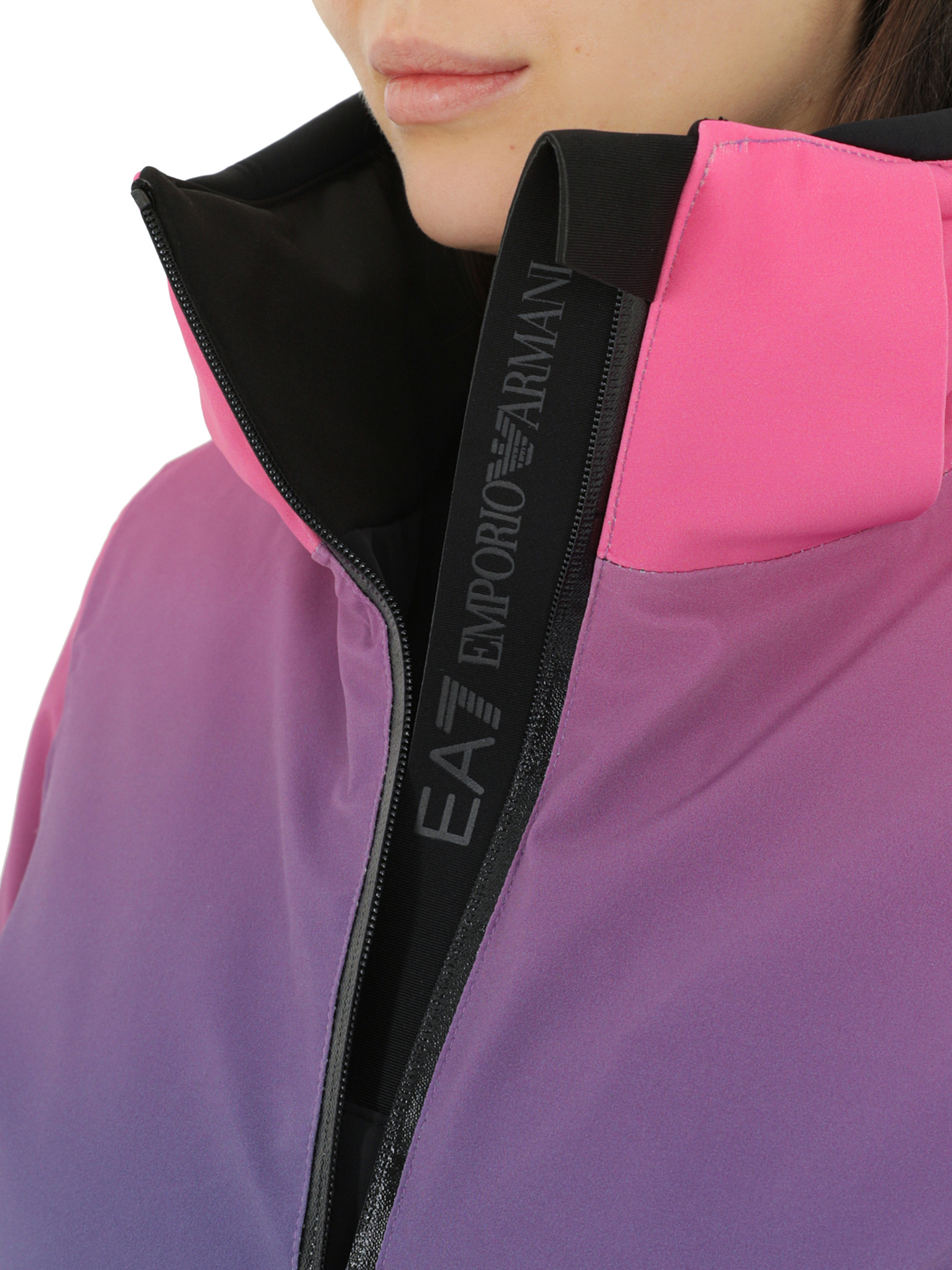 Куртка горнолыжная EA7 Emporio Armani Graphic W Shaded Allover Print Magenta