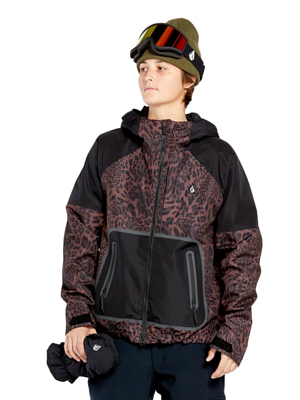 Куртка сноубордическая Volcom Revna 20K Shell Leopard