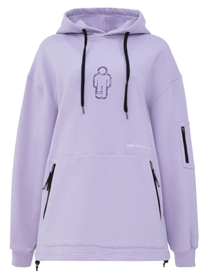 Толстовка ROMP Crack Hoodie Lavender