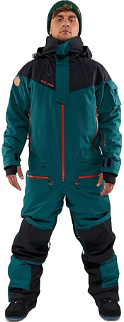 Комбинезон сноубордический COOL ZONE Iron черный/болотный - купить в КАНТе