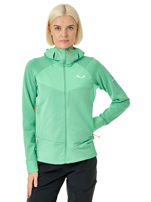 Флисовая куртка Salewa Agner Pl Hooded Irish Green