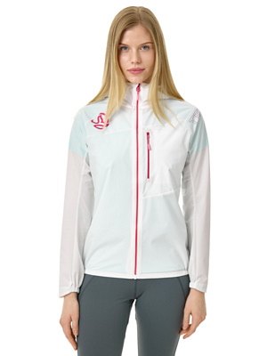 Куртка беговая Ternua Helium Lite Pure White/Raspberry