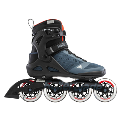Роликовые коньки Rollerblade Macroblade 90 Orion Blue/Spicy Orange