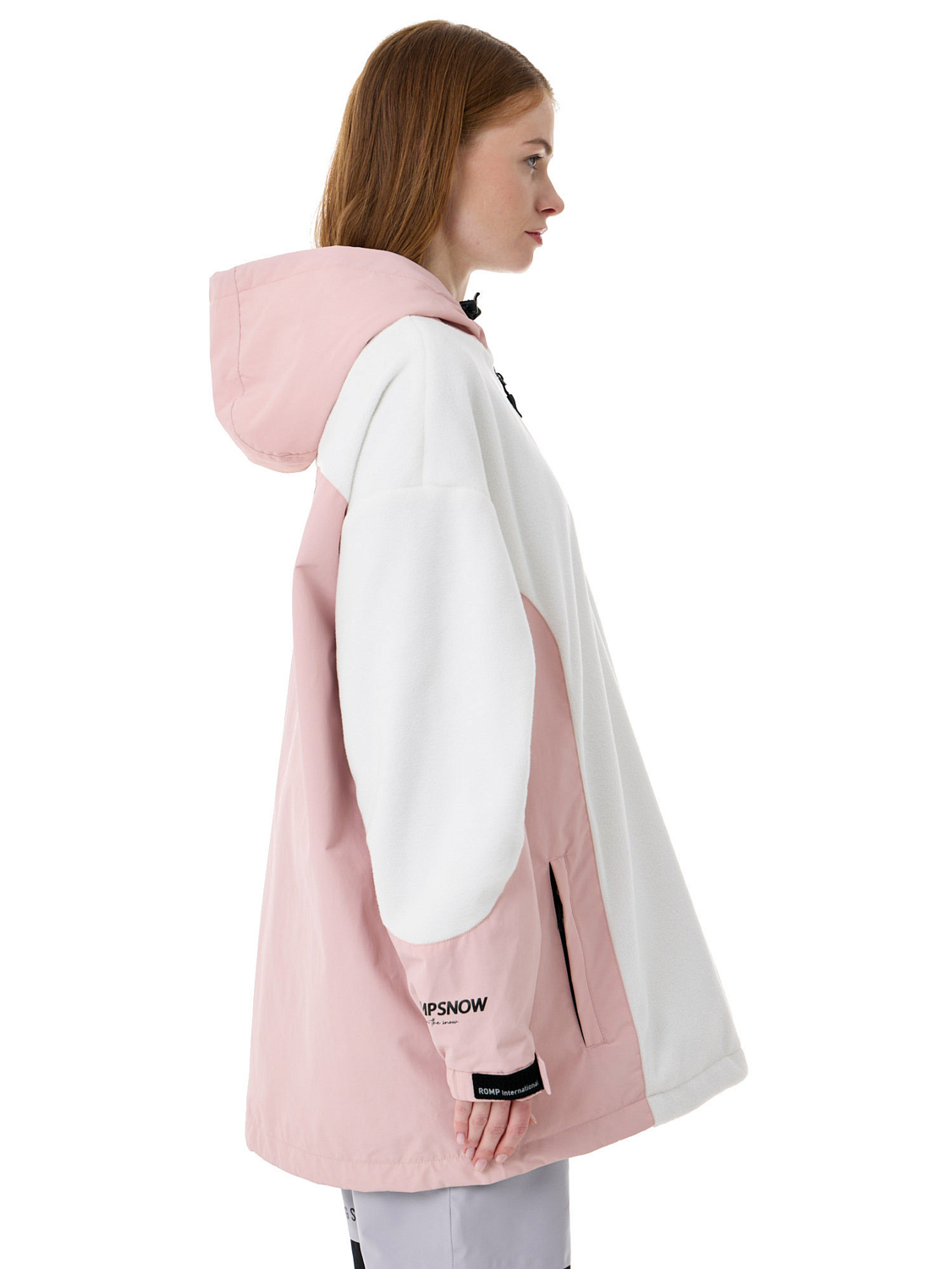 Куртка сноубордическая ROMP Fleece Anorak W Pink